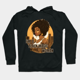 Black Magic Woman Golden Hoodie